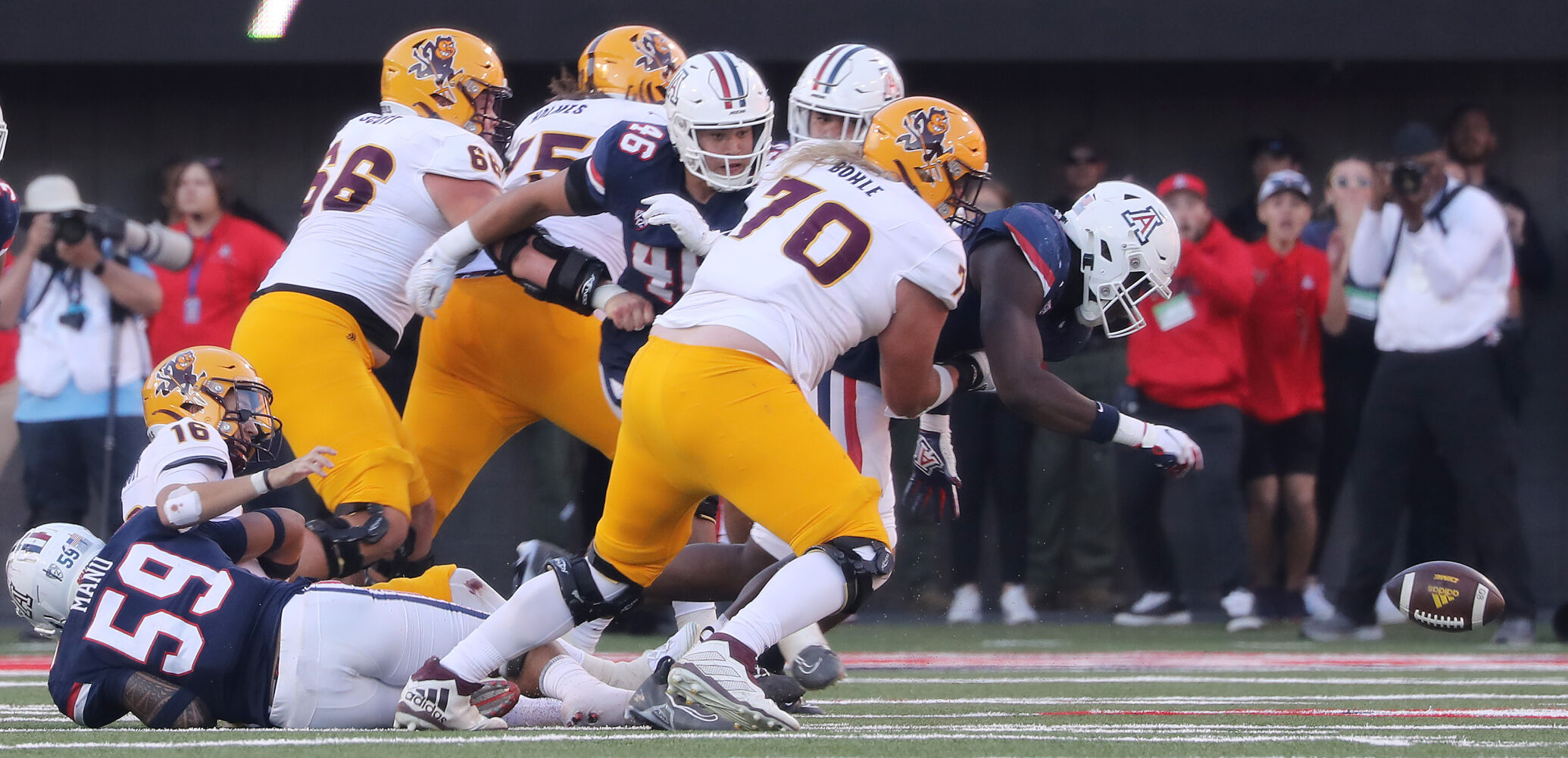 Arizona State at Arizona, 2022 Territorial Cup